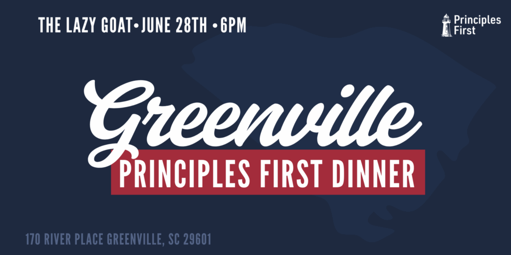 Image for Principles First South Carolina Gathering: Save the Date!